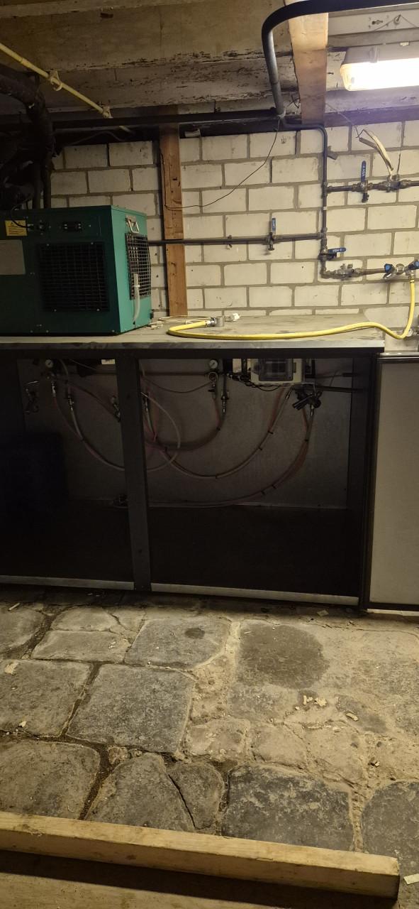 Biervaten koelinstallatie