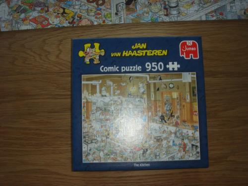 Te koop Complete Jan van Haasteren puzzel The Kitchen 950 stukjes