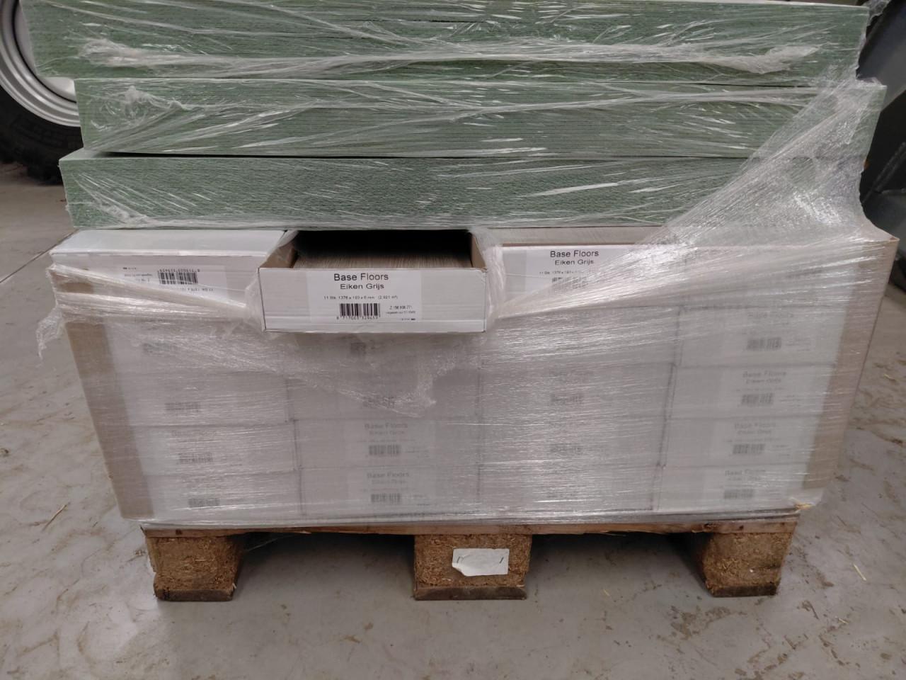 Laminaat eiken grijs, nieuw