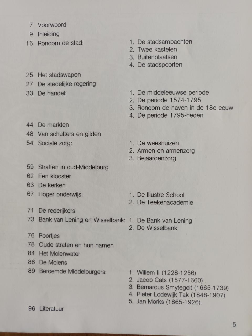 Uit de Middelburgse historie - P.W. Sijnke
