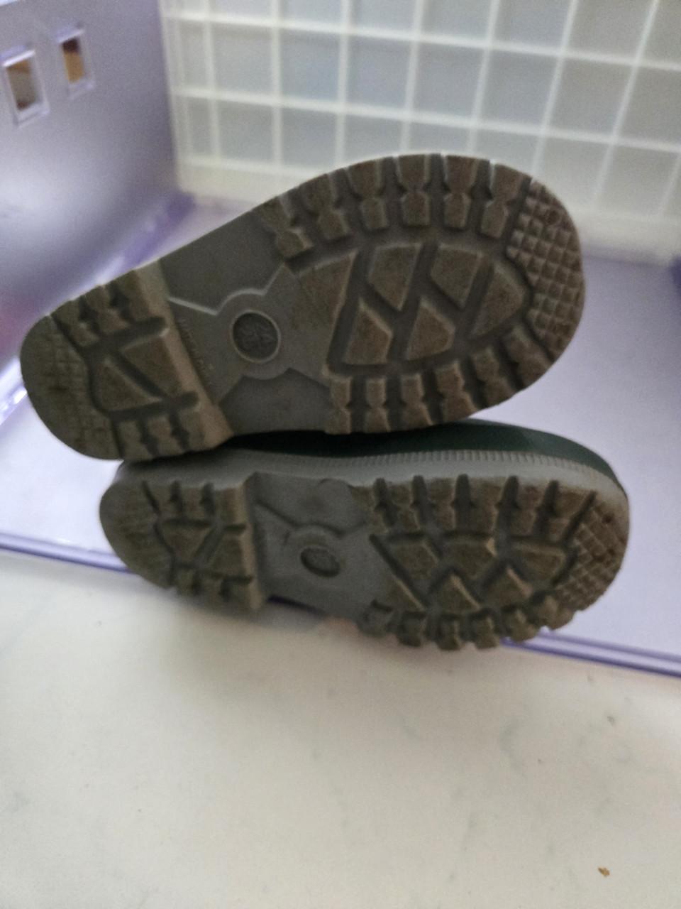 Groene regenlaarzen - maat 24/25