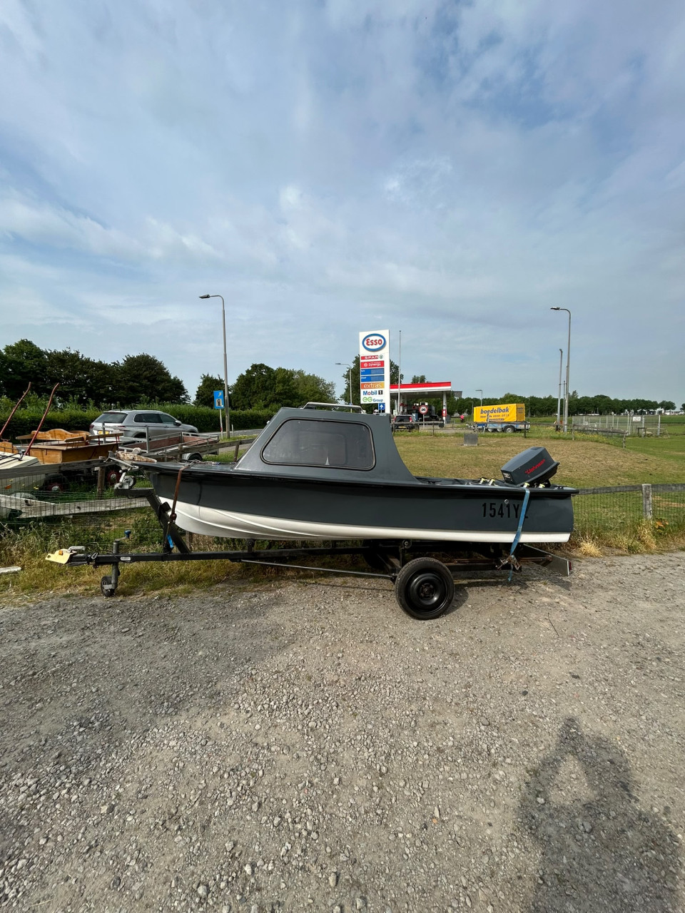 Te koop vis bootje