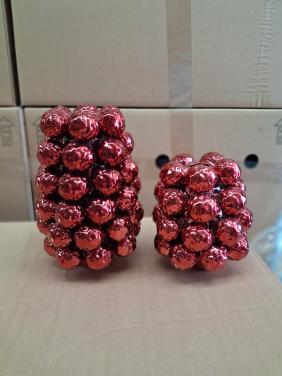 Light & Living LEANJA vazen rood – set van 3 maten