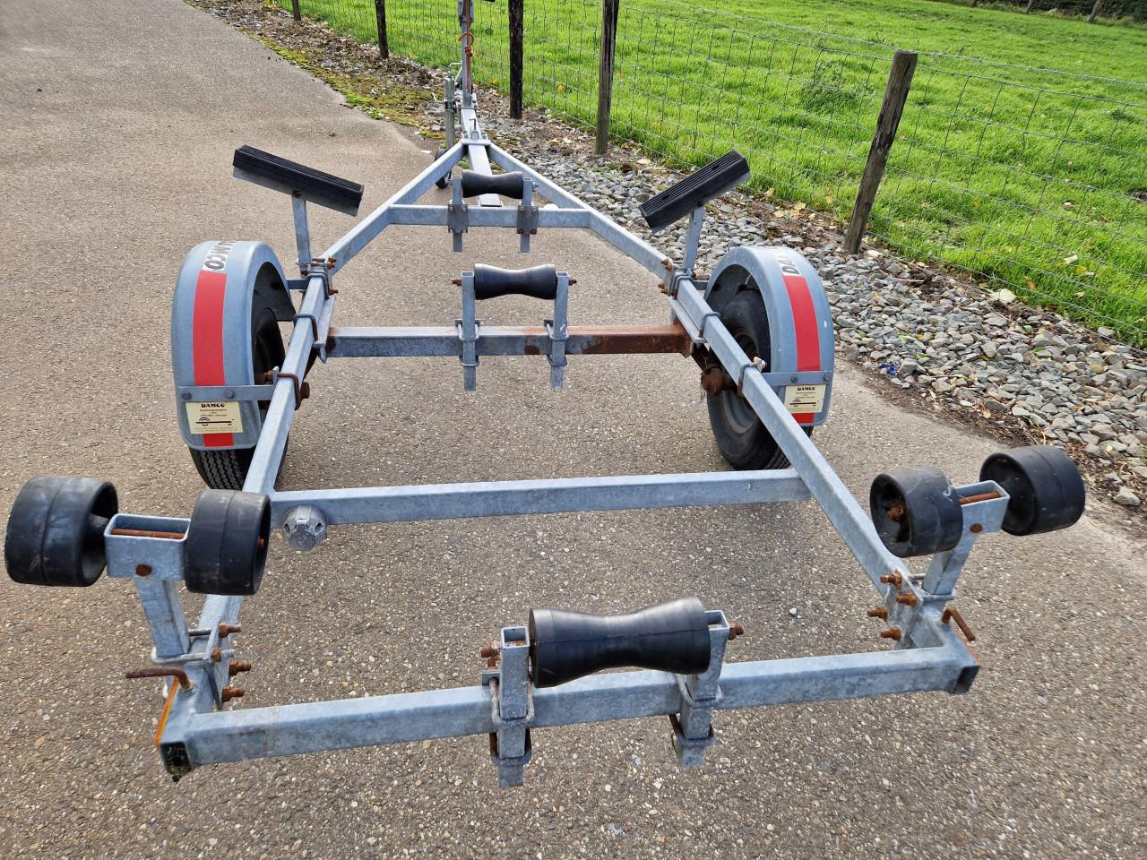 DAMCO 500 kg kantel trailer