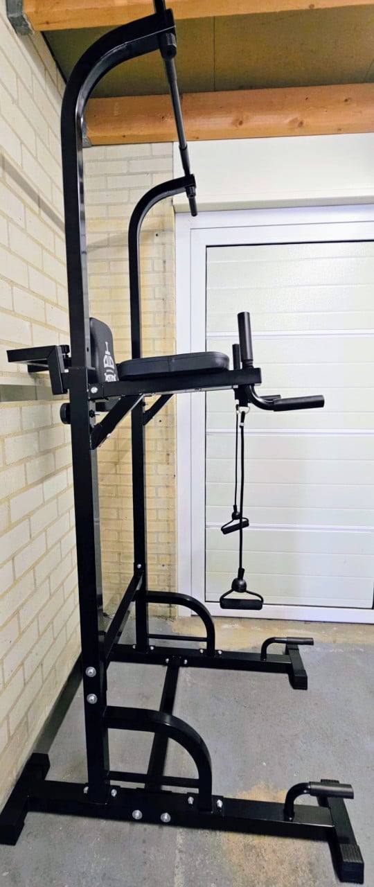 Sportsroyals Power Tower Dip Station Pull Up Bar voor Home Gym
