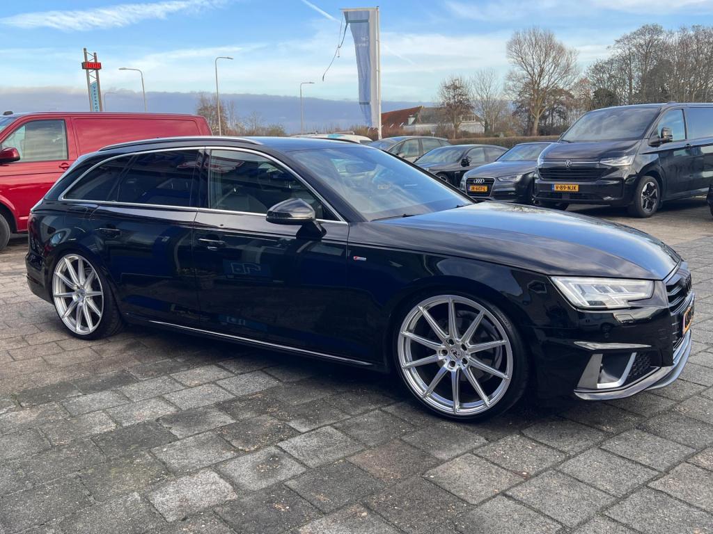 Audi A4 avant 35 tfsi m-hev sport s line black edition, standkachel, wegkla