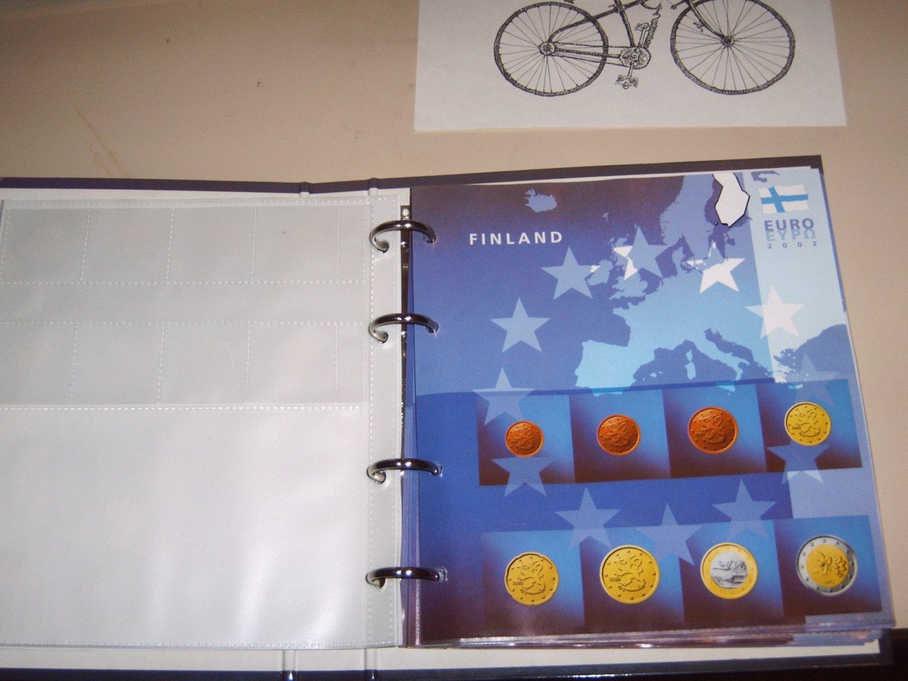 Verzamelmap voor euro's