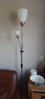 Lampenset staande lamp 2 hanglampen(alleen afhalen geen koeriersdiensten)