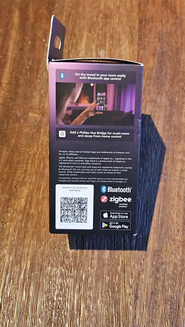 Philips Hue Lamp E27 (W & C)