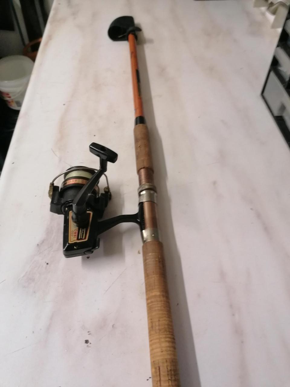 Shakespeare telescoophengel  met molen en toebehoren