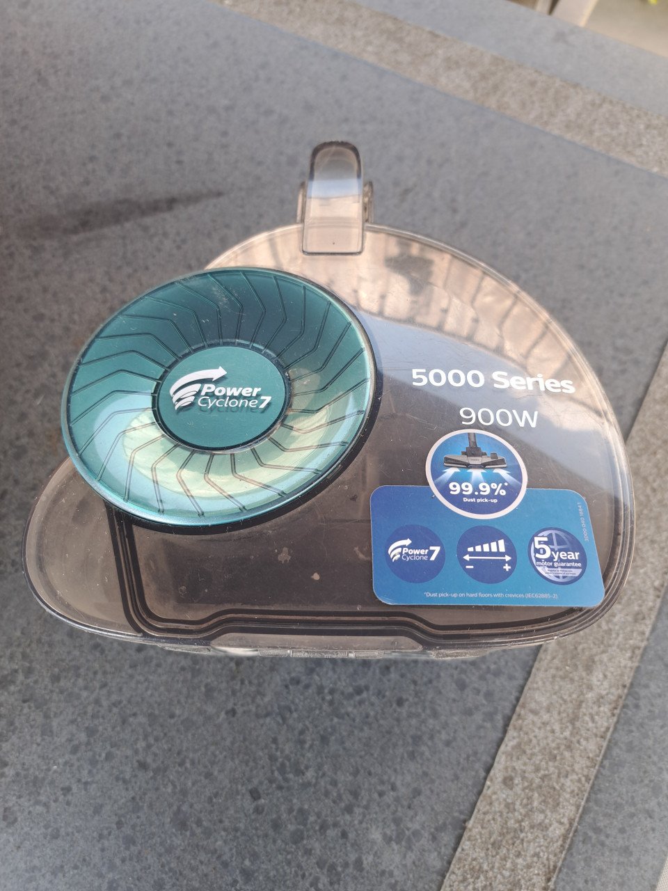 Philips 5000 Series zonder Zak met Allergiefilter en Triactive-Mondstuk