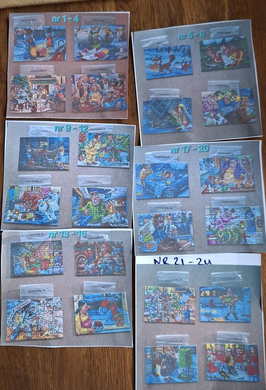 3x Wasgij? (nr16/ nr 1/ 24x Kleine Puzzeltjes )