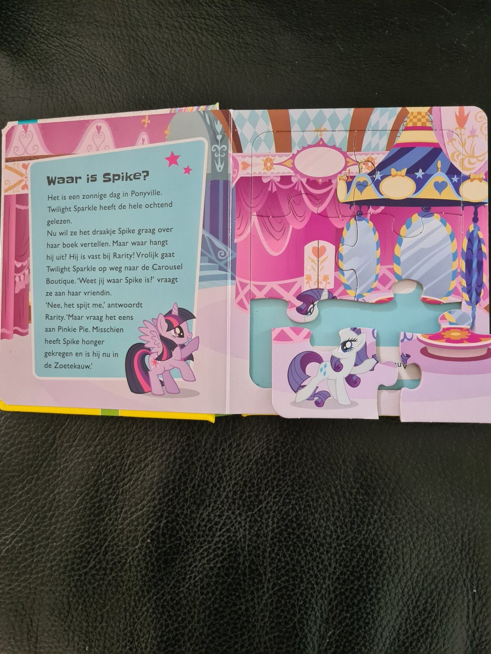 My Little Pony legpuzzel boek met 5 legpuzzels / lezen