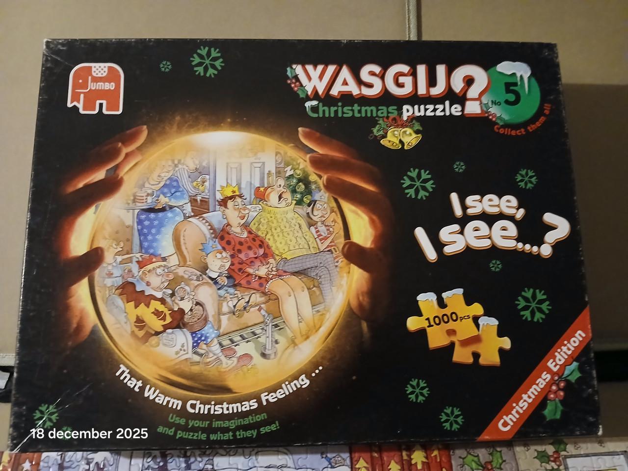 Wasgij kerstpuzzel