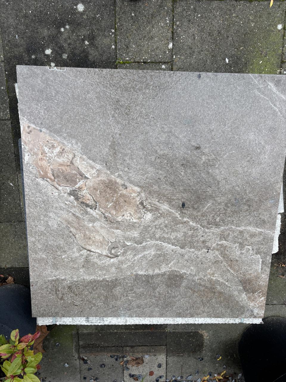 Keramische terrastegels 80x80 4 st