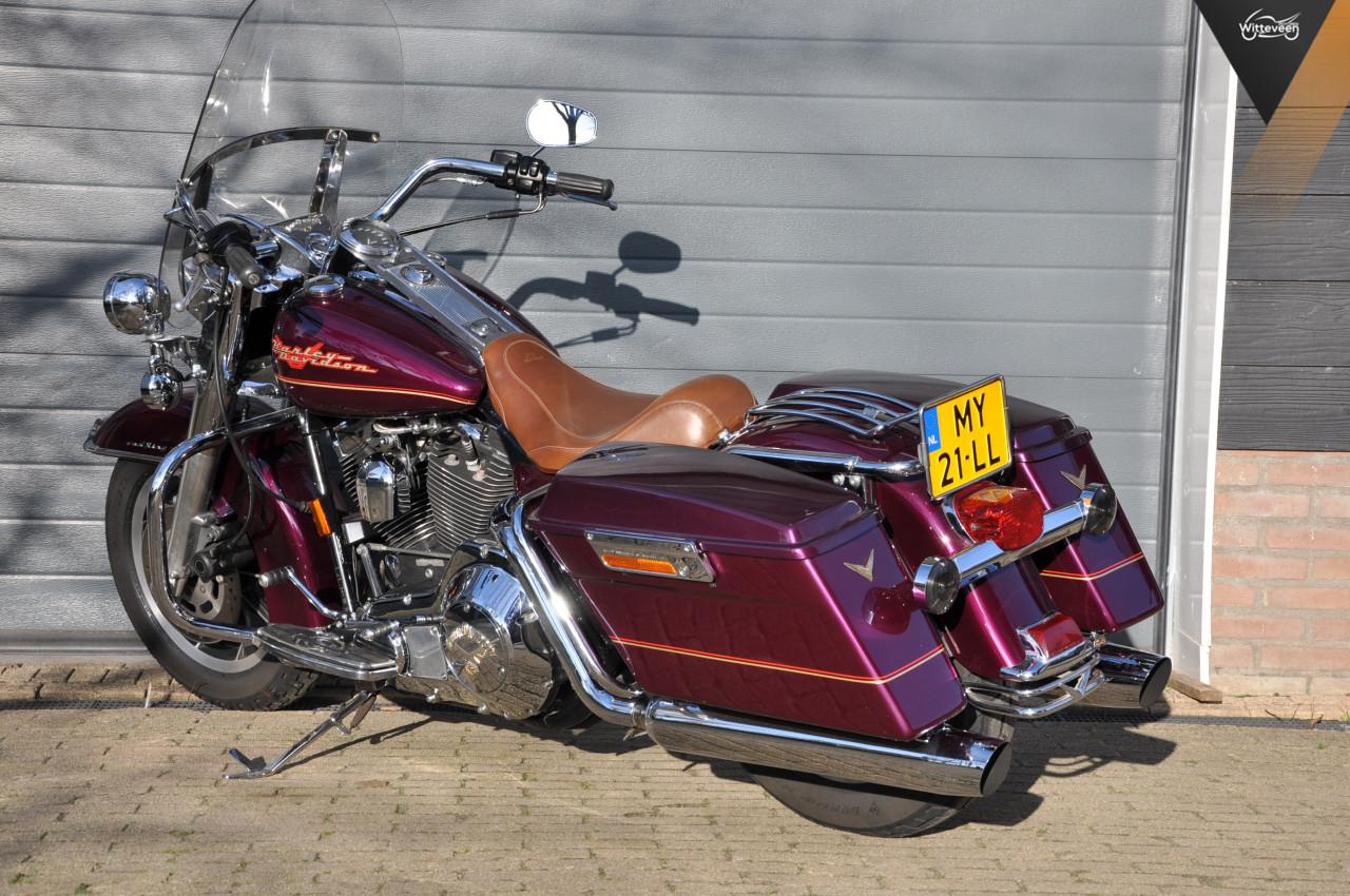 Harley Davidson FLHR Road King 1340 Evo Zeer nette motor