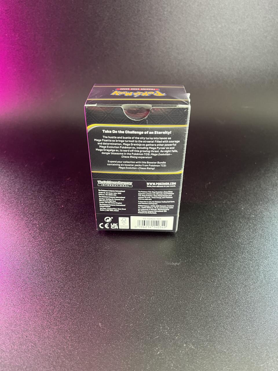 Pokémon Mega Evolution – Chaos Rising Booster Bundle