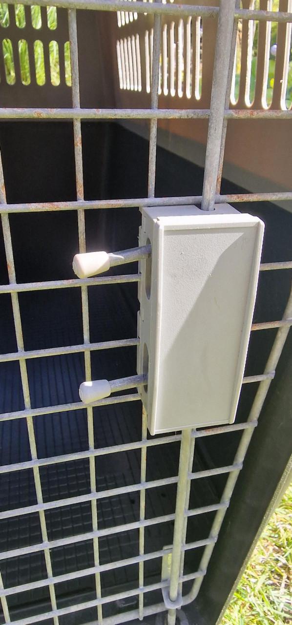 Grote honden reisbench, 91x66½x61 cm