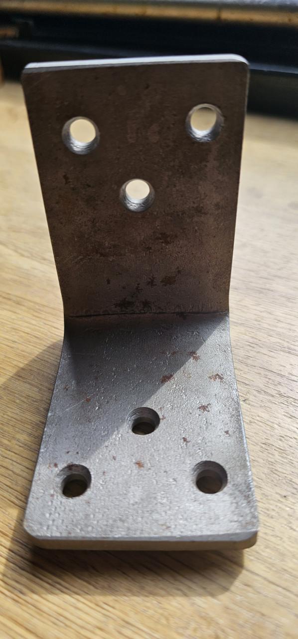 Steun beugels van ijzer