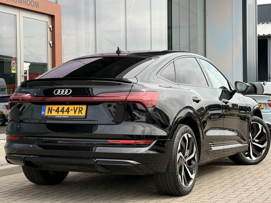 Audi E-tron sportback 55 quattro s edition 95 kwh | s-line | achteruitcamer