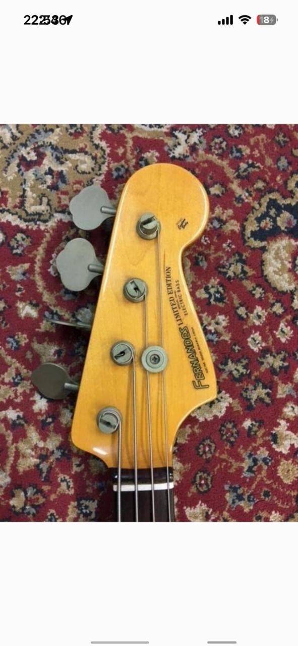 Fernandes Jazz Bass 1987