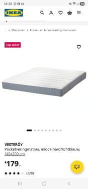 2 persoonsbed nieuw