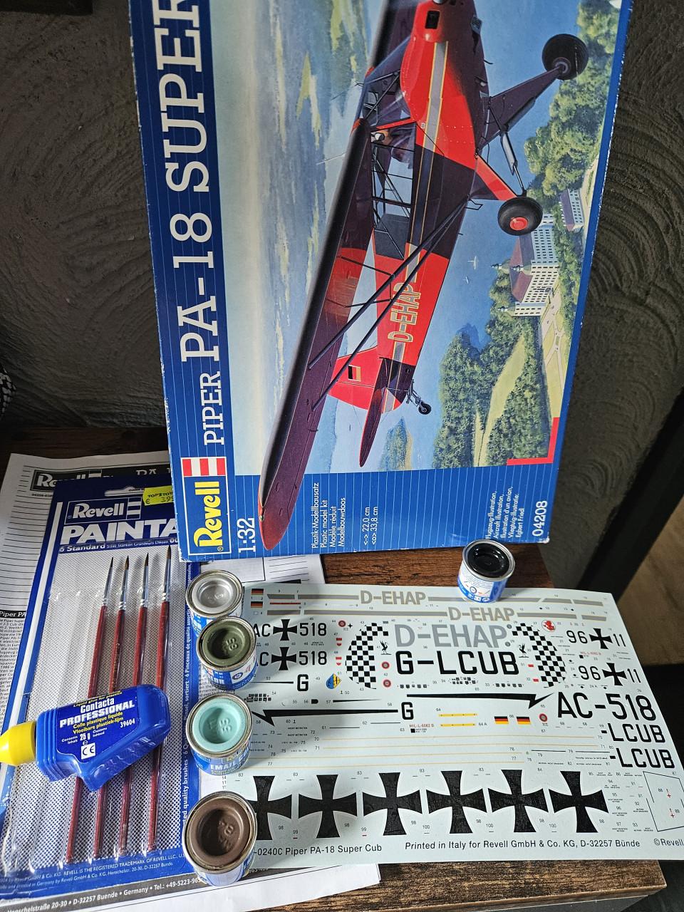 Revell Piper PA-18 Super Cub modelbouw kit 1:32