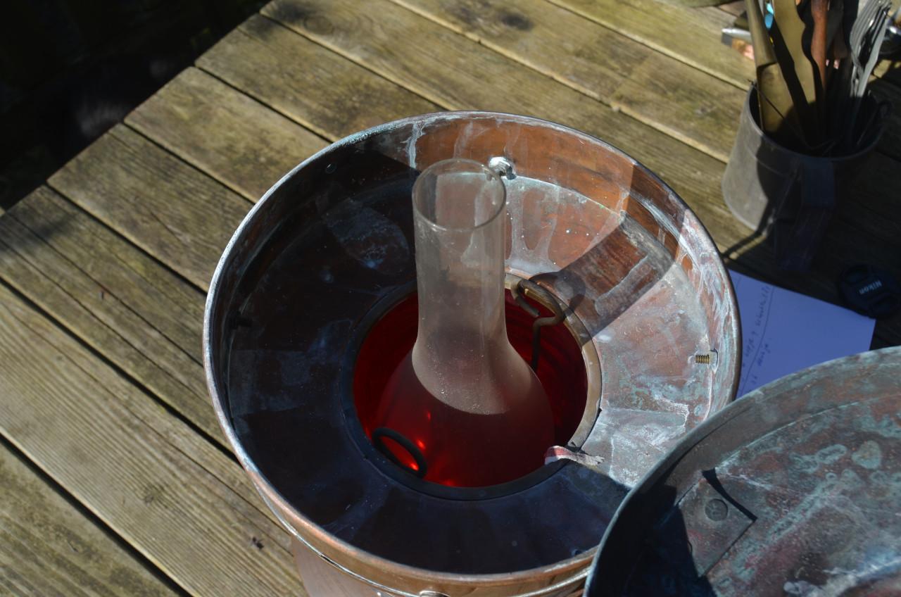 Zweedse bakboord scheepslantaarn Hammar Gotenburg