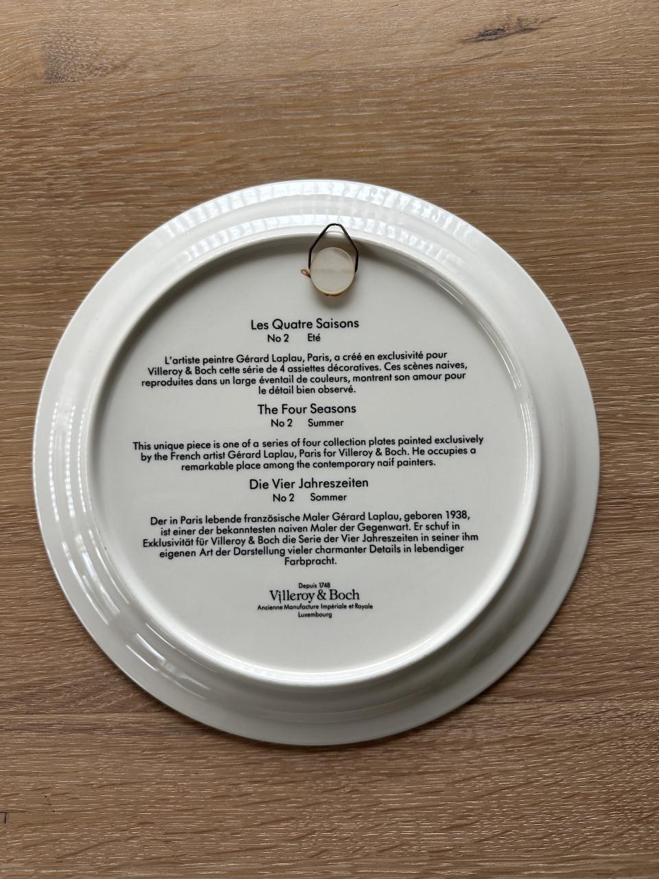 Villeroy & Boch 4 Jaargetijden borden