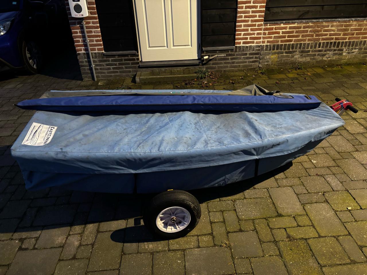 Wedstrijd optimist met meetbrief