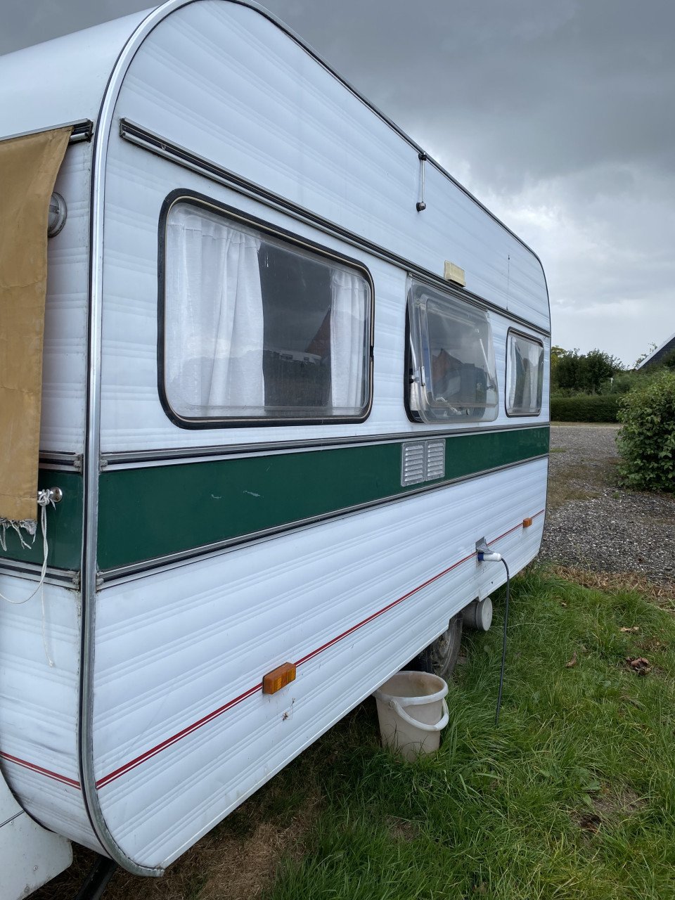Retro caravan