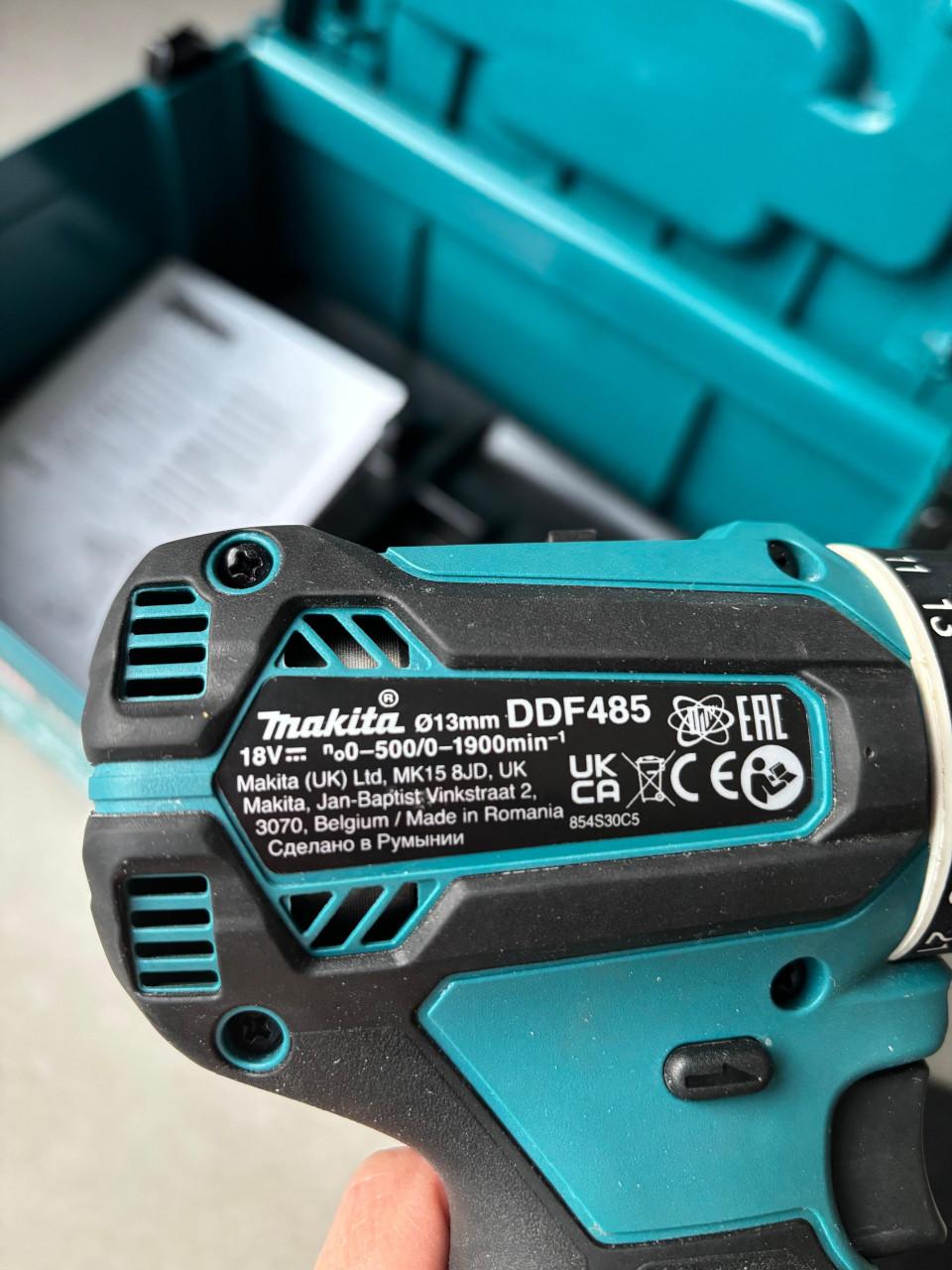 Makita DDF485 Accu Boor-Schroefmachine - Nieuwstaat