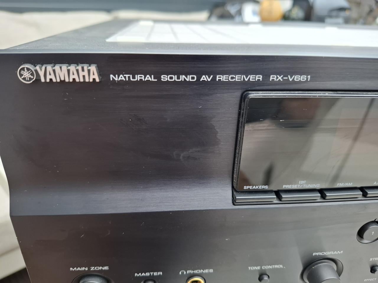 Yamaha RX-V661 Natural Sound AV Receiver met afstandsbediening