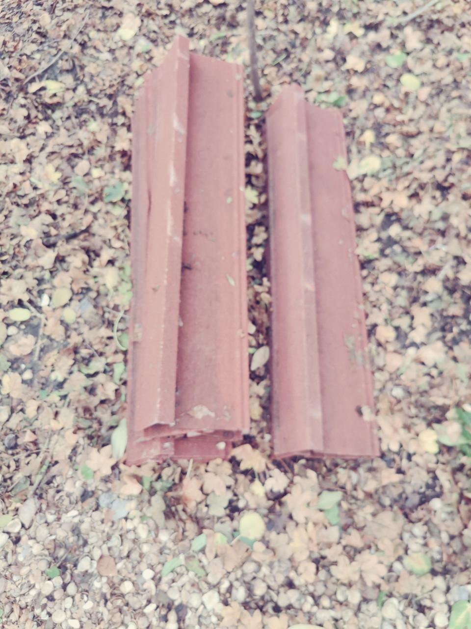 Dakplaten rood