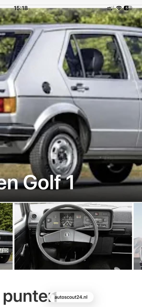 2 oldtimer velgen met band VW/Audi