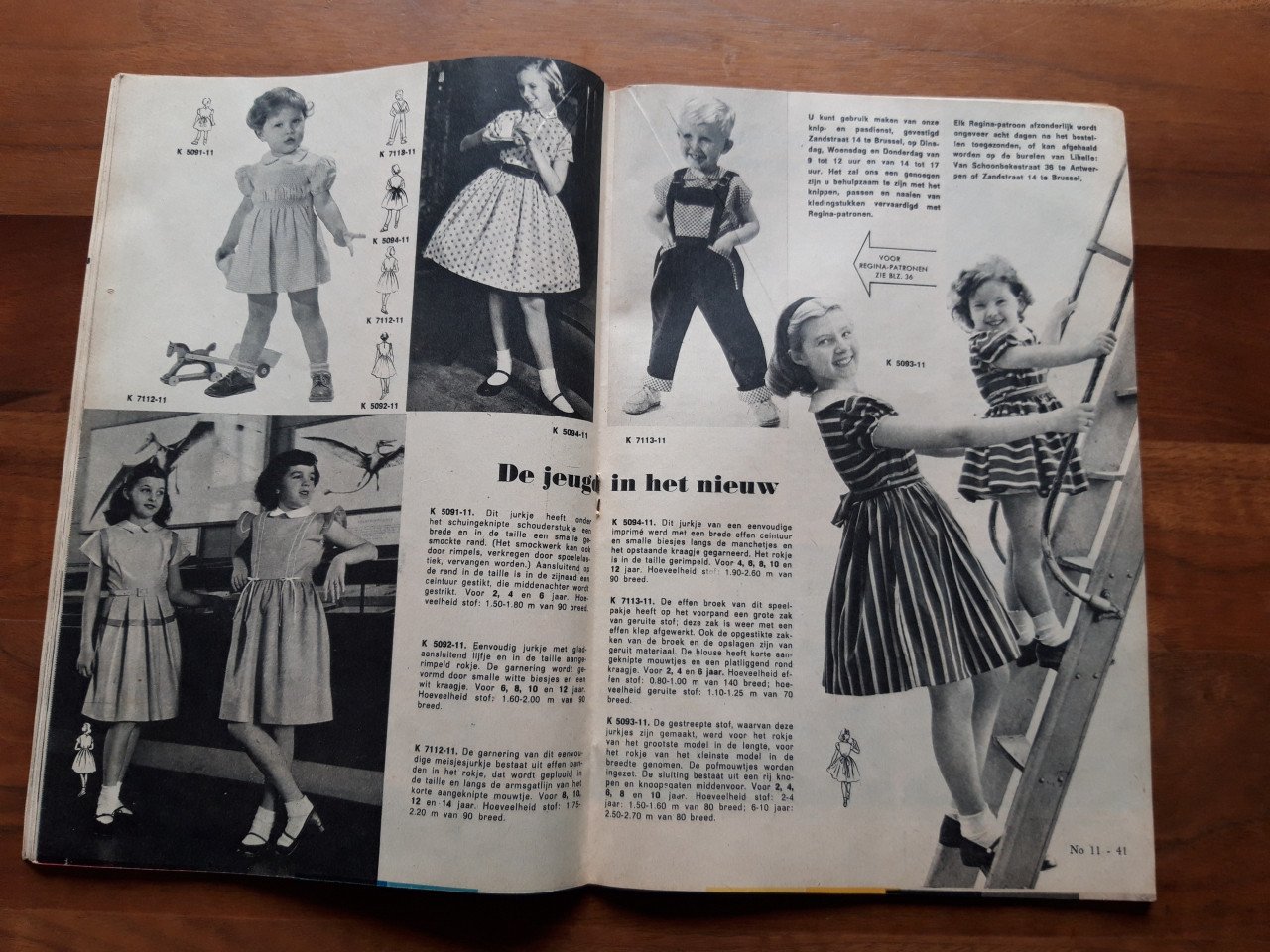 Vintage tijdschrift LIBELLE 1955 Vlaamse editie