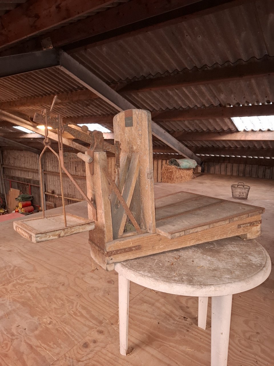 Ladder en schapengaas