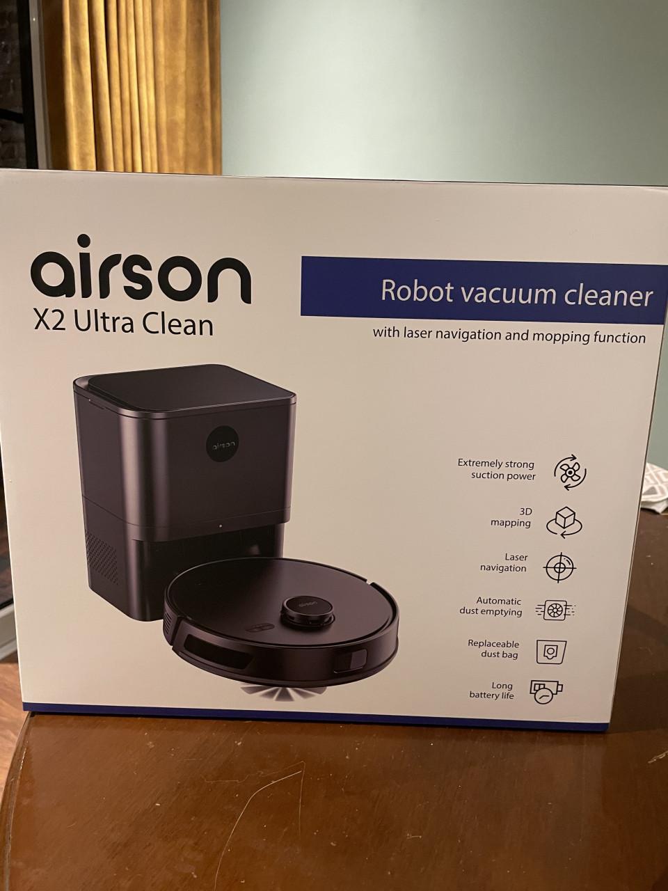 Robotstofzuiger met dweilfunctie