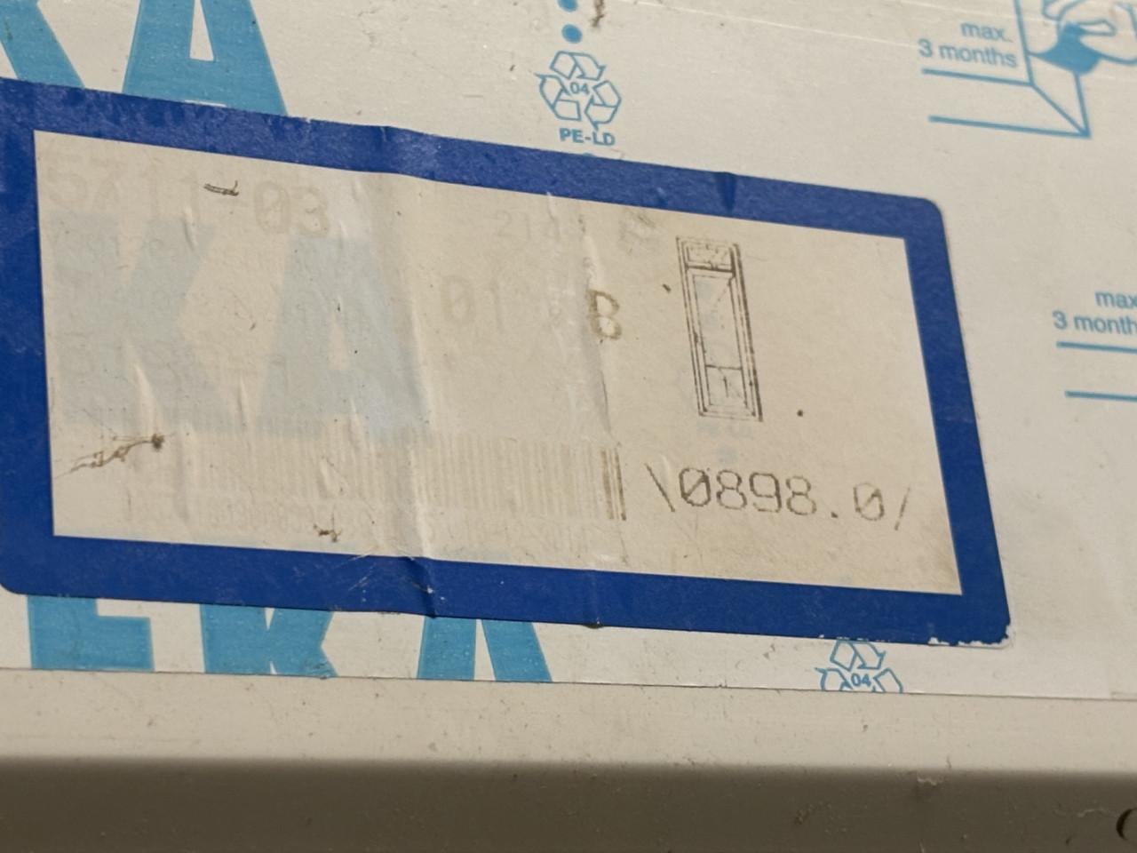 Kunststof achterdeur nieuw