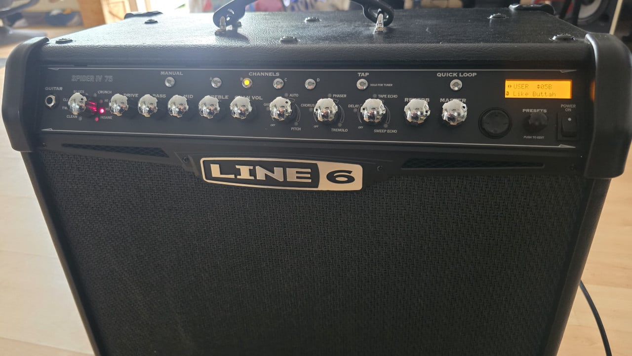Versterker Line 6 Spider 4, 75 watt izgs