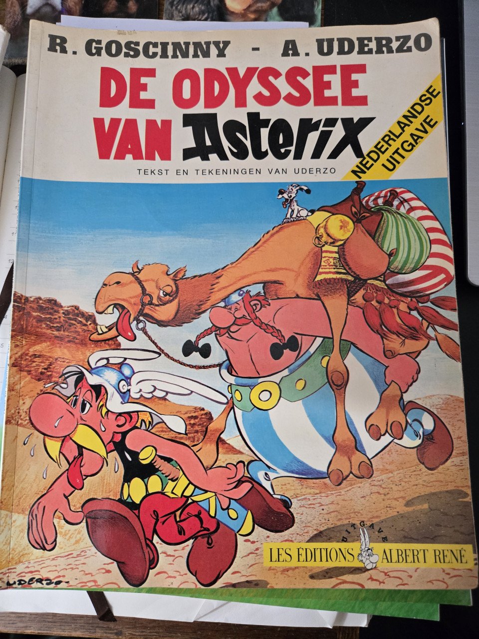 Stripboeken Asterix.  In goede gelezen staat.