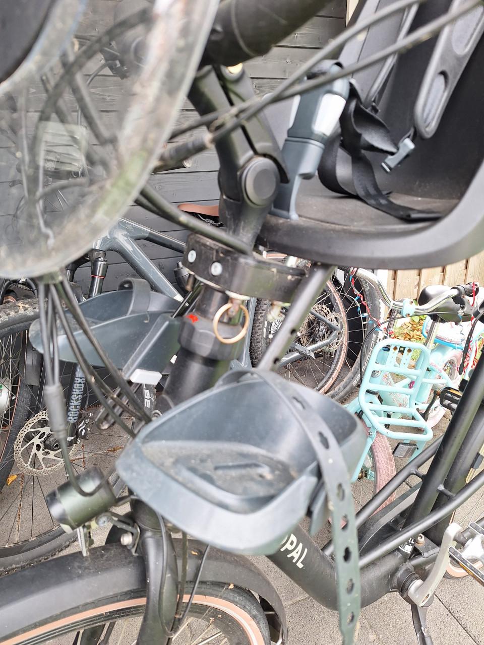 Bobike voorzitje + windscherm