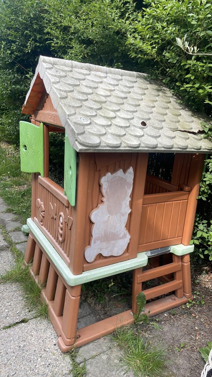 Gratis speelhuisje Smoby