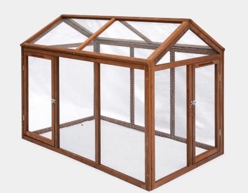 Houten ren