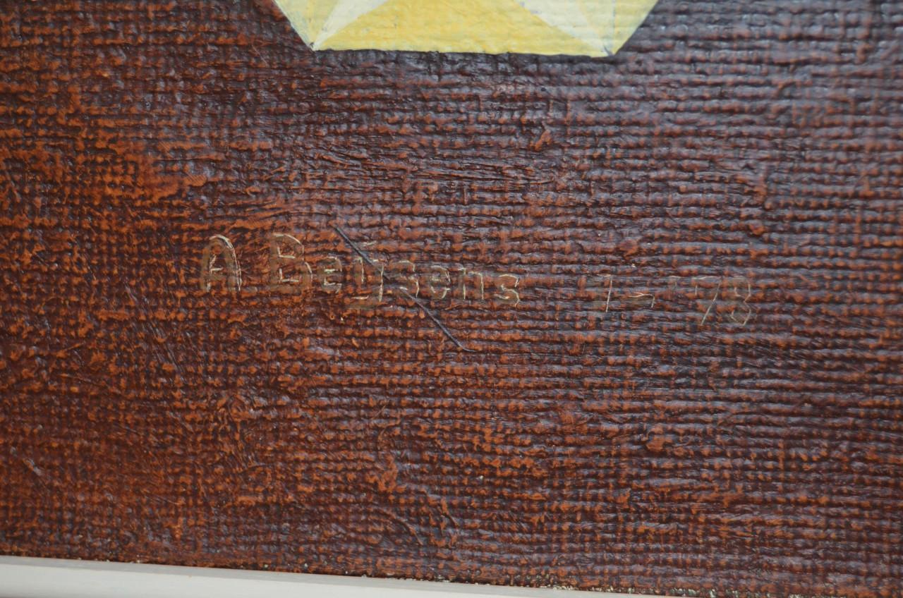 Anton Beijsens 'Meditatie' gesigneerd en gedateerd + boekje