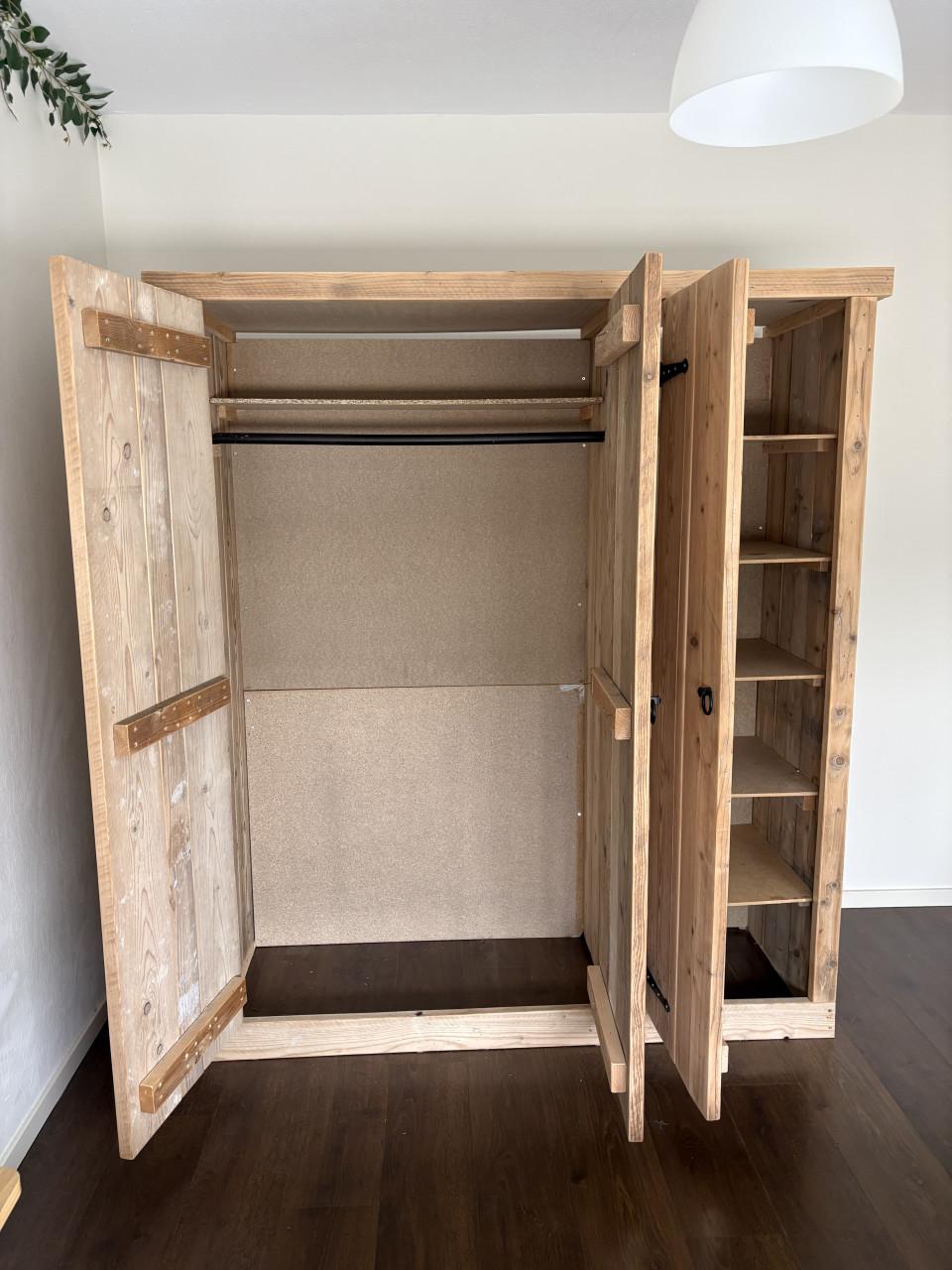 Kast steigerhout