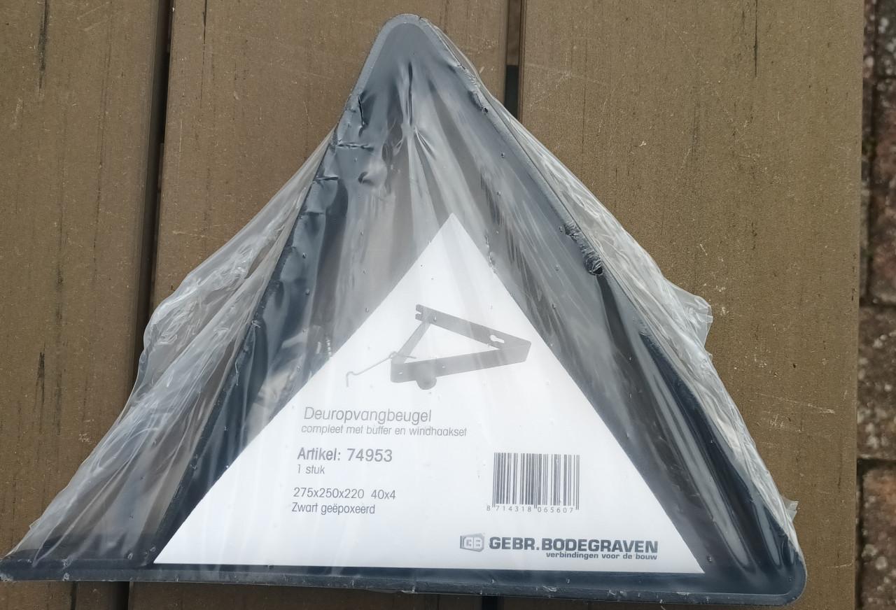 Deuropvangbeugel voor buitendeur