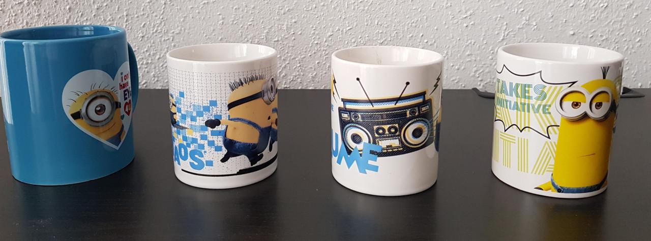 4 Minion mokken