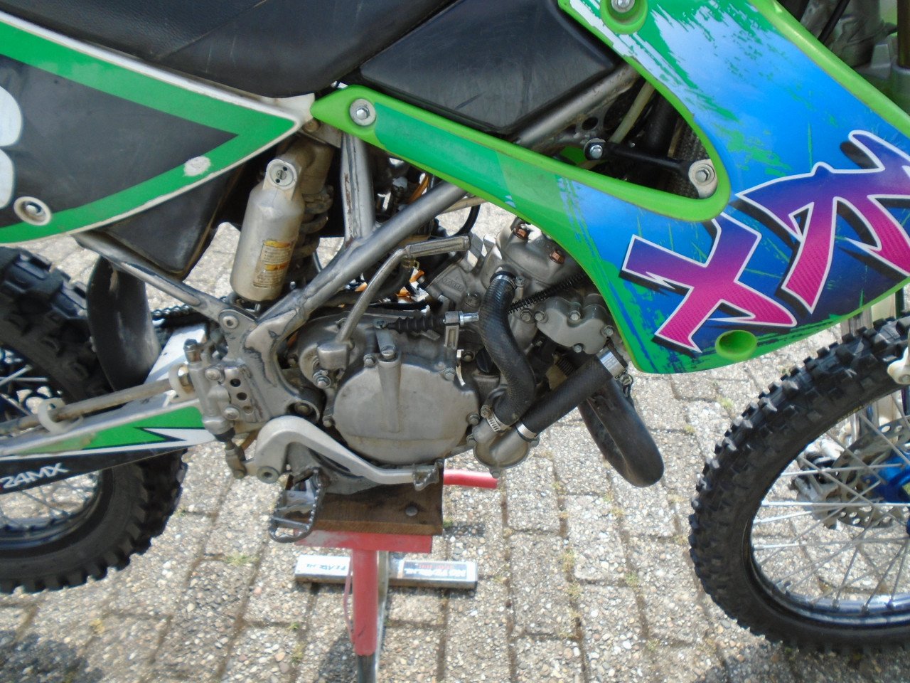 Kawasaki KX 85 Grote wielen VERKOCHT