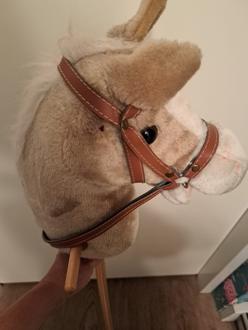 Hobbyhorse lichtbruin met geluid